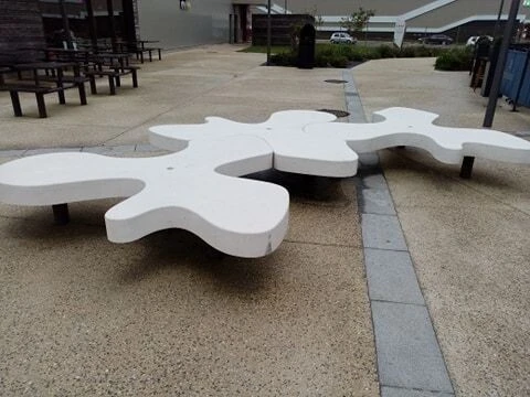 Mobilier urbain en GRC 
