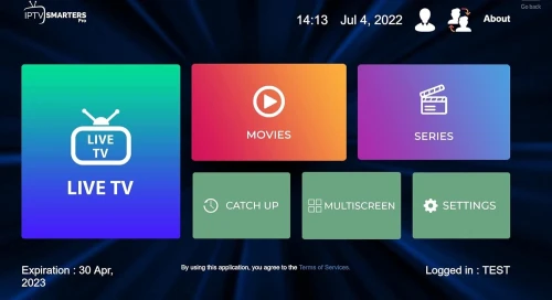 IPTV SMART - MEGA OTT - MY4K - MYHD