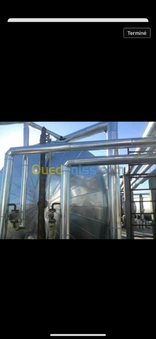 Cheminées industrielle 