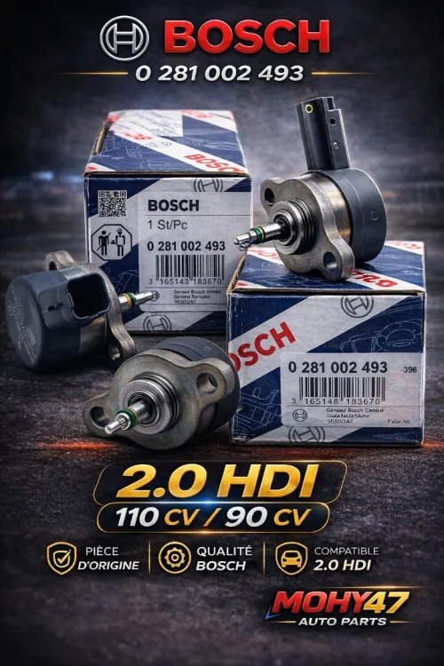 MANO HP 2.0 HDI BOSCH (régulateur de préssion gasoil)