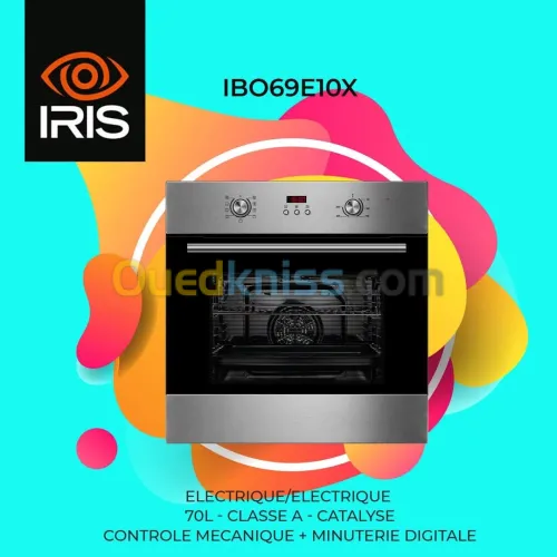 FOUR IRIS ÉLECTRIQUE ENCASTRABLE INOX E20X