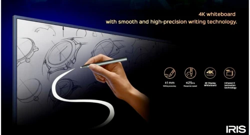ECRAN IRIS INTERACTIF TACTILE 98" A100 PRO