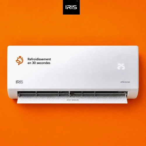 NOUVEAU CLIMATISEUR IRIS 12000 BTU AZAO PLUS INVERTER TROPICAL 2026