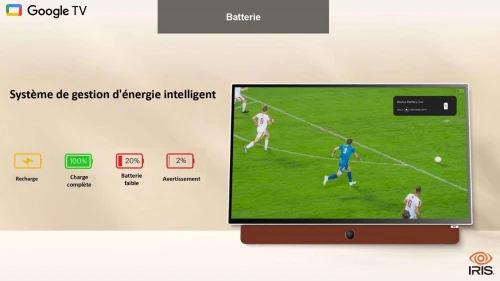 TV IRIS 24" PORTABLE G4030p FULL HD GOOGLE TV ANDROID