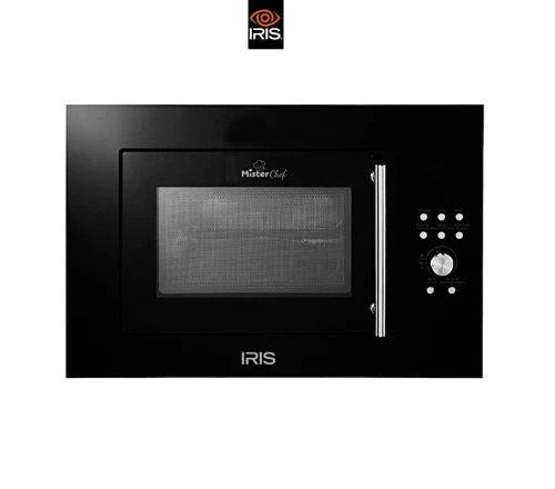 MICRO ONDES IRIS ENCASTRABLE NOIR 25 L