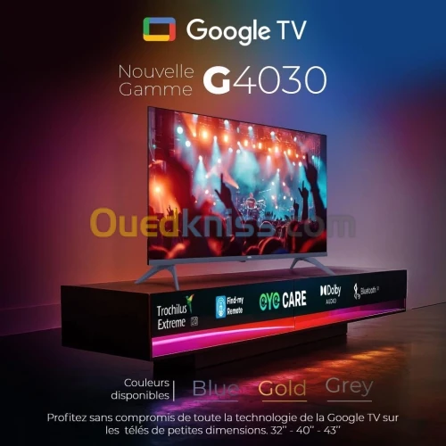 TV IRIS 32" G4030 GOOGLE TV SMART ANDROID 