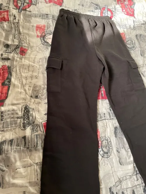 Birkhadem Pantalon cargo noir comme neuf Bon prix