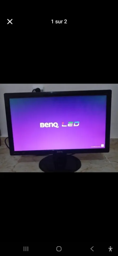 Ecran pc benq 20" très bon état