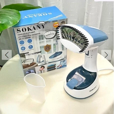 مكواة بخار قوية سريعة ومثالية للاستعمال اليومي والسفر تصميم خفيف وقابل للطي Defroisseur vapeur pliable