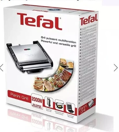 Grille-viande et Panineuse électrique Multifonctions Inicio Grill Adjust Tefal GC241D12
