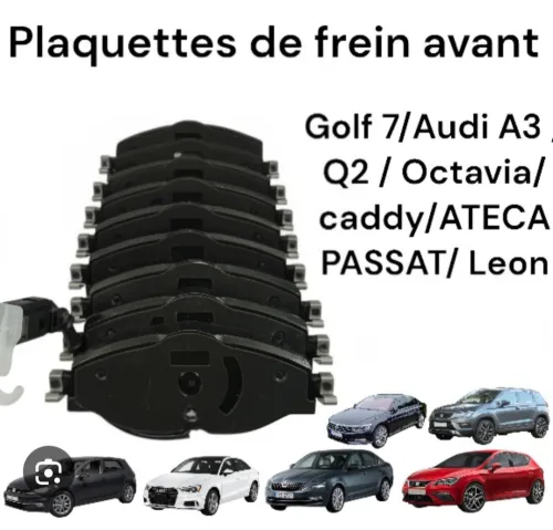 Plaquette de frein golf 7 avant