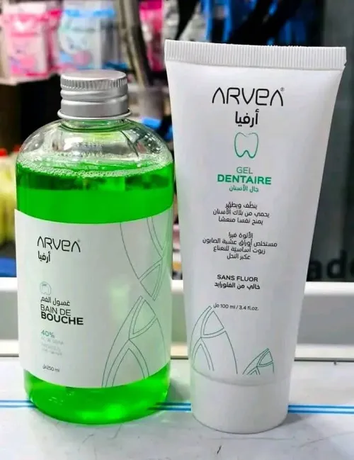 Gel dentaire et bain de bouche
