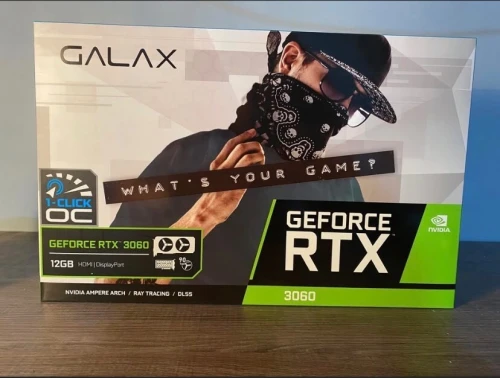 RTX 3060 12GB VRAM GALAX