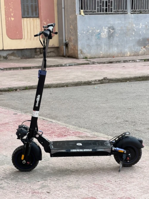 Scooter urban glide ECROSS PRO dual bleu