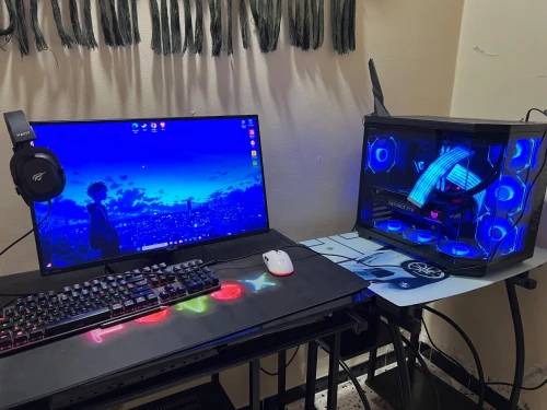 Pc gamer high end and station for work + monitors 280 hz