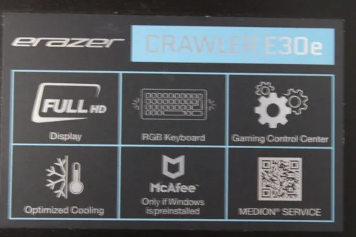 pc gamer erazer e30e 