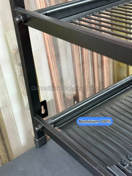 Égouttoir a vaisselle de luxe aluminium et inox