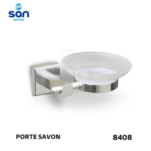 'ACCESSOIRES DE SALLE DE BAIN EN ALUMINUM  - 8 PIÈCES SÉPARÉES  - INOXYDABLE DE LA MARQUE SAN WATER