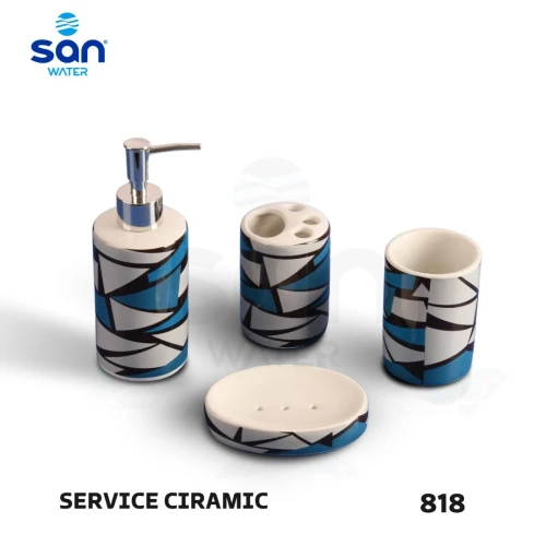 SERVICE CERAMIQUE 4PCS DE LA MARQUE SAN WATER