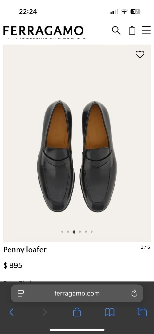 Chaussures Penny loafer