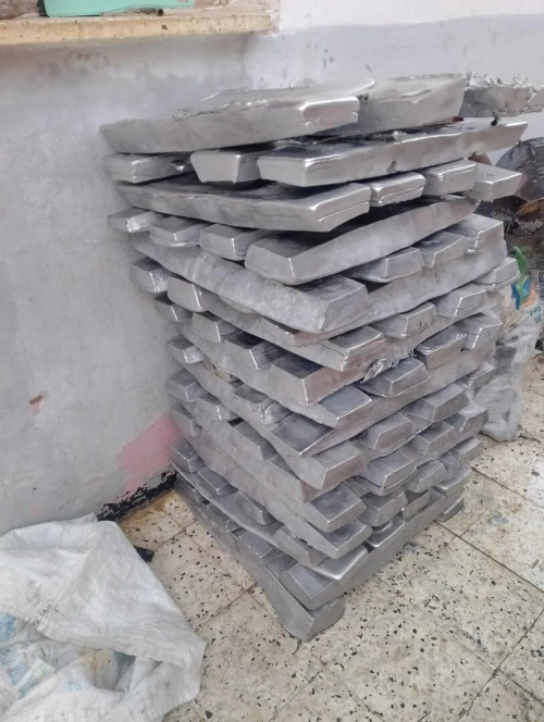 Aluminium plat et cylindre