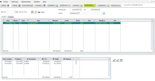 logiciel de gestion du transport de marchandises
