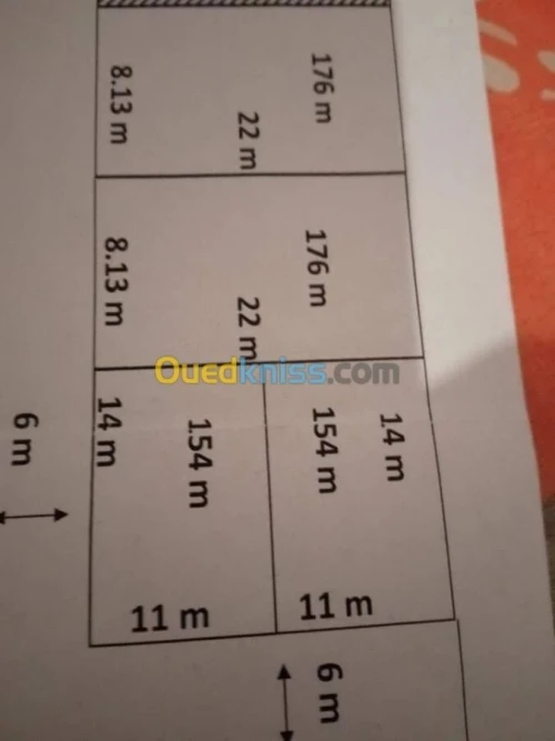 Vente Terrain Blida Chiffa