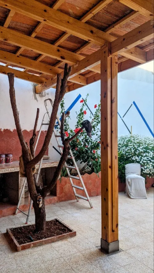 Installation et fabrication Pergola extérieur