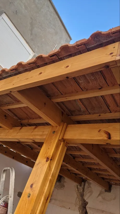 Fabrication et installation Pergola pour terrasse