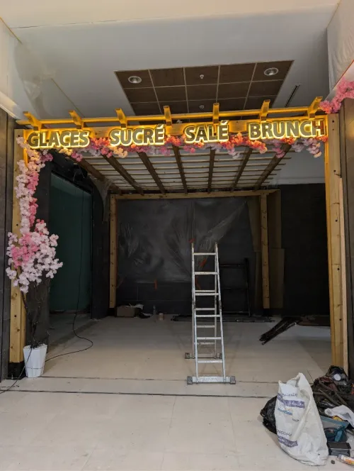 Fabrication et installation pergola