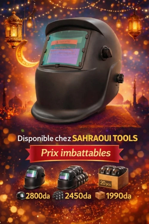 Cagoule de soudure numérique