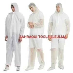 Combinaison jetable de protection AVEC CAPUCHE. 