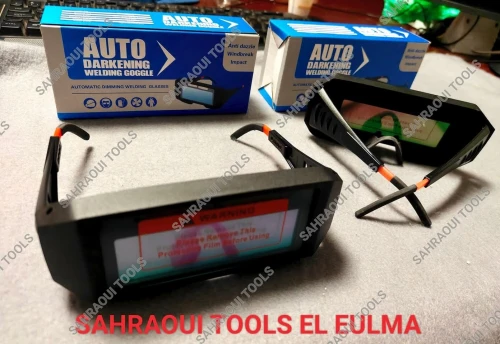 Lunettes de soudage à obscurcissement automatique -Lunettes réglables