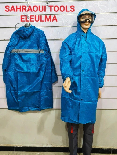 Monteau pvs blue Imperméable bleu