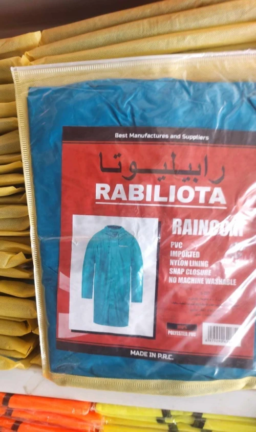 Manteau imperméable capuchon