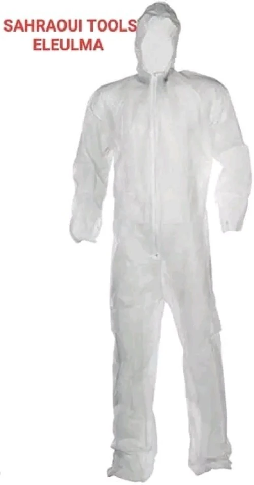Combinaison jetable de protection AVEC CAPUCHE