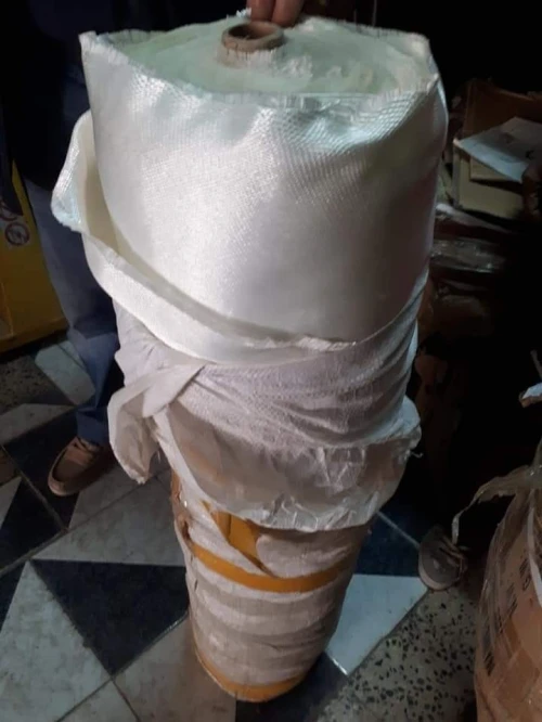 Couverture anti feu en fibre de verre