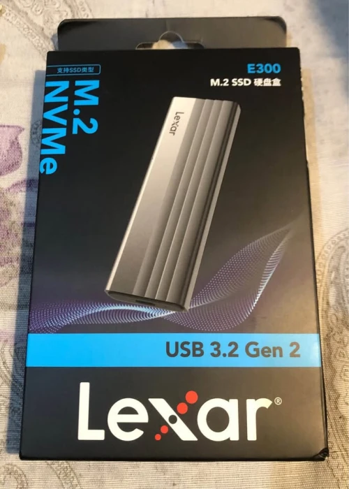 Rack Disque Dur Externe Lexar E300 Original M.2 NVMe SSD