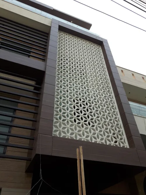 Façade ventilée et panneaux composé Alucoband 