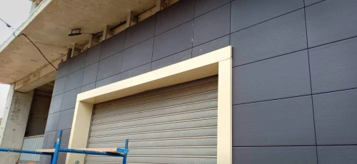Façade ventilée et panneaux composé Alucoband 