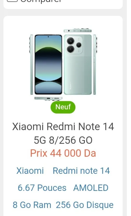 REDMI REDMI NOTE 14 5G