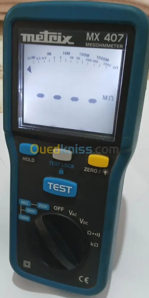 Testeur d'isolement  Metrix MX407