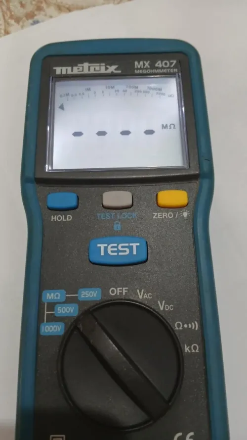 Testeur d'isolement  Metrix MX407