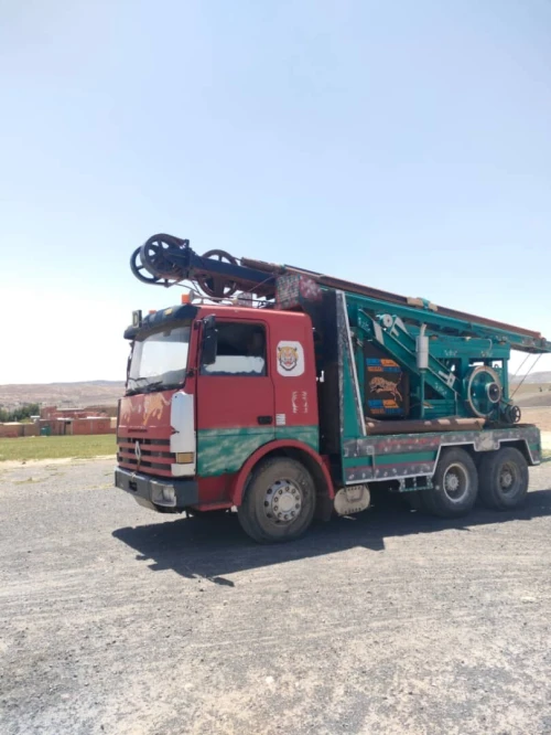 حفر آبار مائية بآلة الصوندا