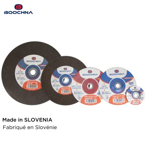PROMO EXCEPTIONNELLE JUSQU'A 50% / DISQUES DE COUPE BOOCHNA / ACIE - INOX