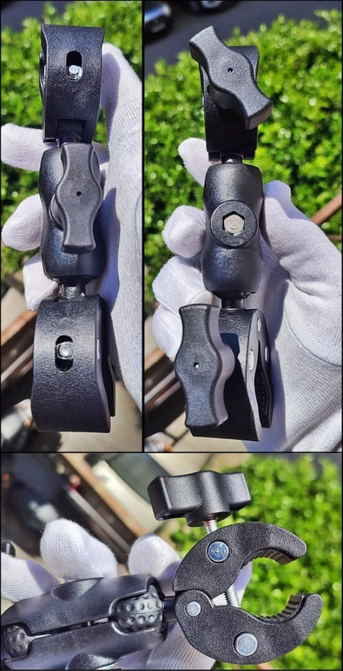 fixation MOTO velo 4*4 pour insta360 GoPro DJI action cam