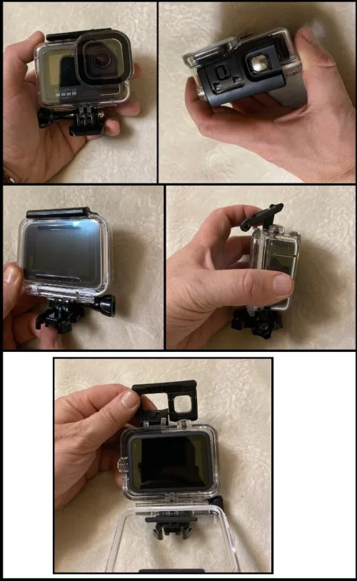 caisson 45 metres pour GoPro 13 12 11 10 9 Black plongée sous marine