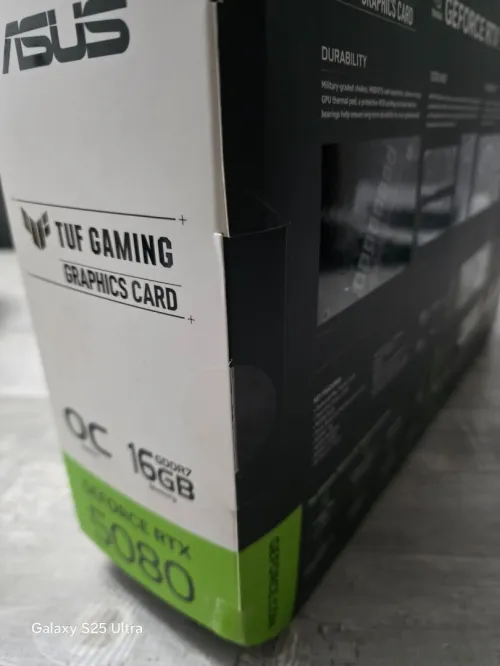 RTX 5080 AUS TUF GAMING OC