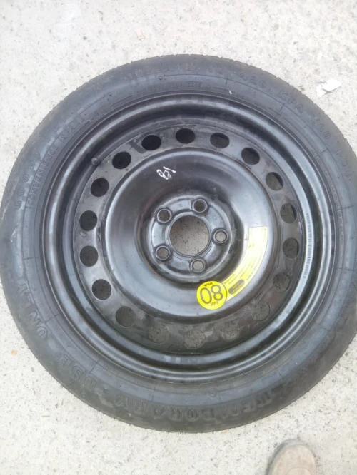 Roue de secours galette
