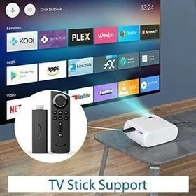 Projecteur Datashow lzeeker 6000 Lumens lpL 320 1080p 4k WIFI 5G Bluetooth ضمان 30 يوم